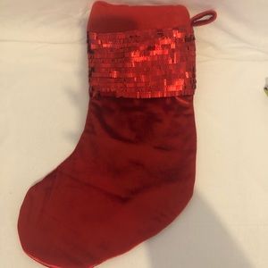 Sequin Christmas stocking